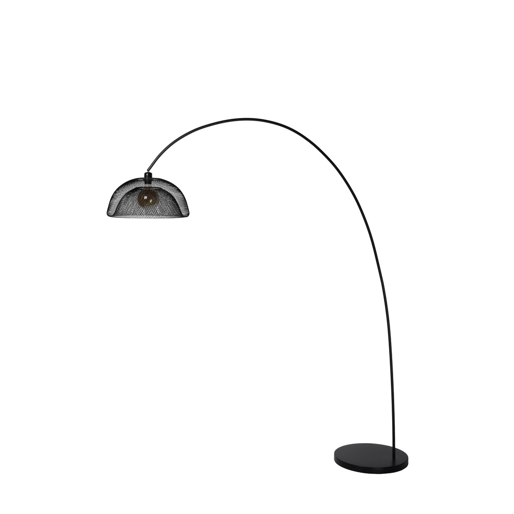 Lucide Gaas booglampMesh zwart - 30773/01/30